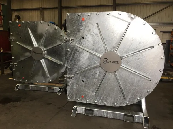 Enviroflex peristaltic pump for fish processing